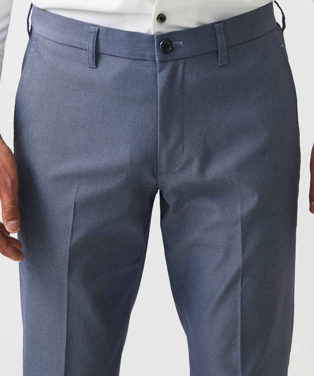 MNLJC09230 MICHEL KLEIN HOMME(ミッシェルクラン オム) クールマックススラックスパンツ ブルー