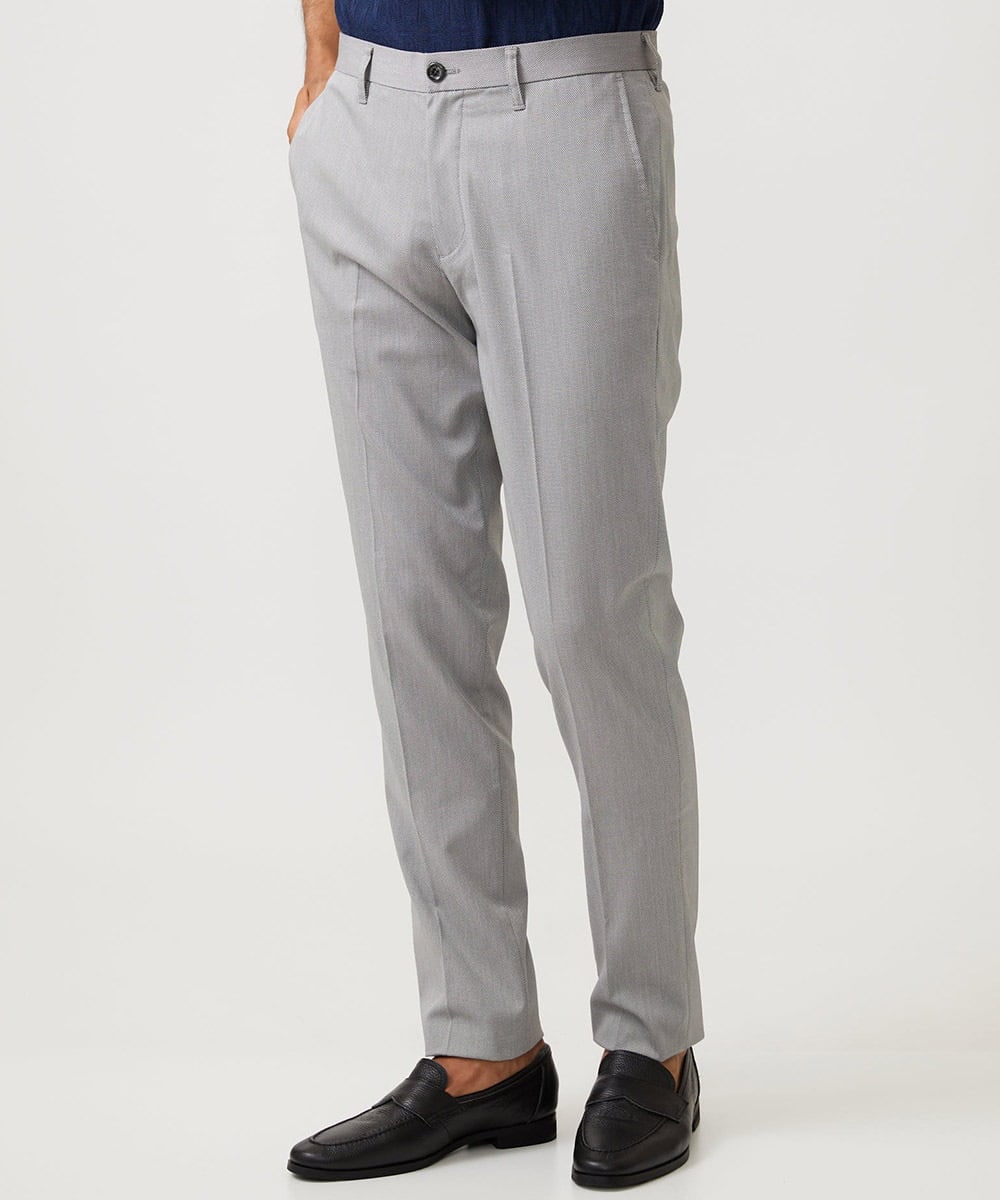 MNLJC09230 MICHEL KLEIN HOMME クールマックススラックスパンツ