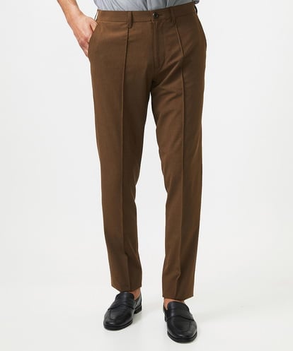 MNLJC14230 MICHEL KLEIN HOMME イージーケアスラックスパンツ