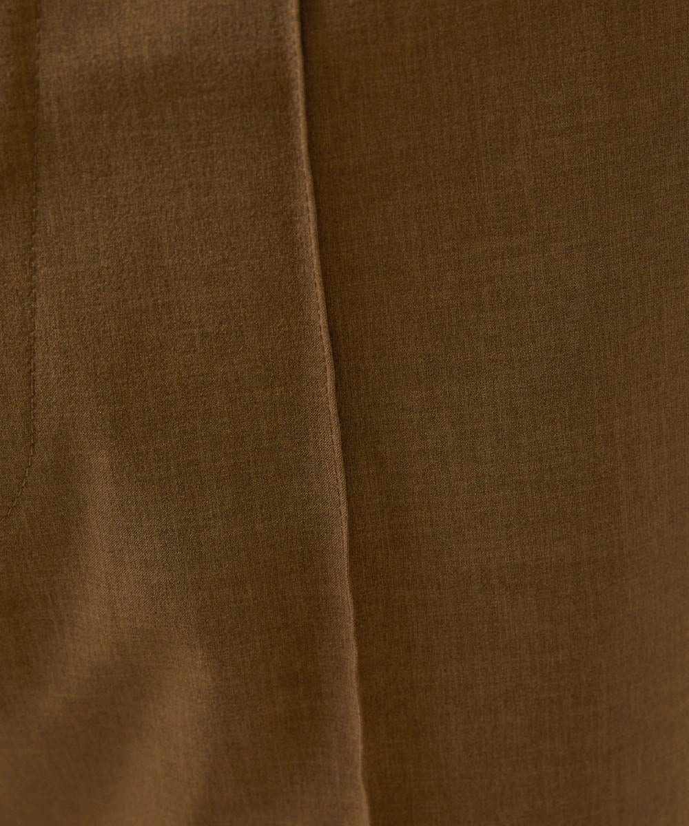 MNLJC14230 MICHEL KLEIN HOMME(ミッシェルクラン オム) イージーケアスラックスパンツ ブラウン