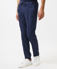 MNLJC63250 MICHEL KLEIN HOMME(ミッシェルクラン オム) ワンタックイージーパンツ ネイビー