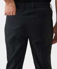 MNLJC63250 MICHEL KLEIN HOMME(ミッシェルクラン オム) ワンタックイージーパンツ ブラック