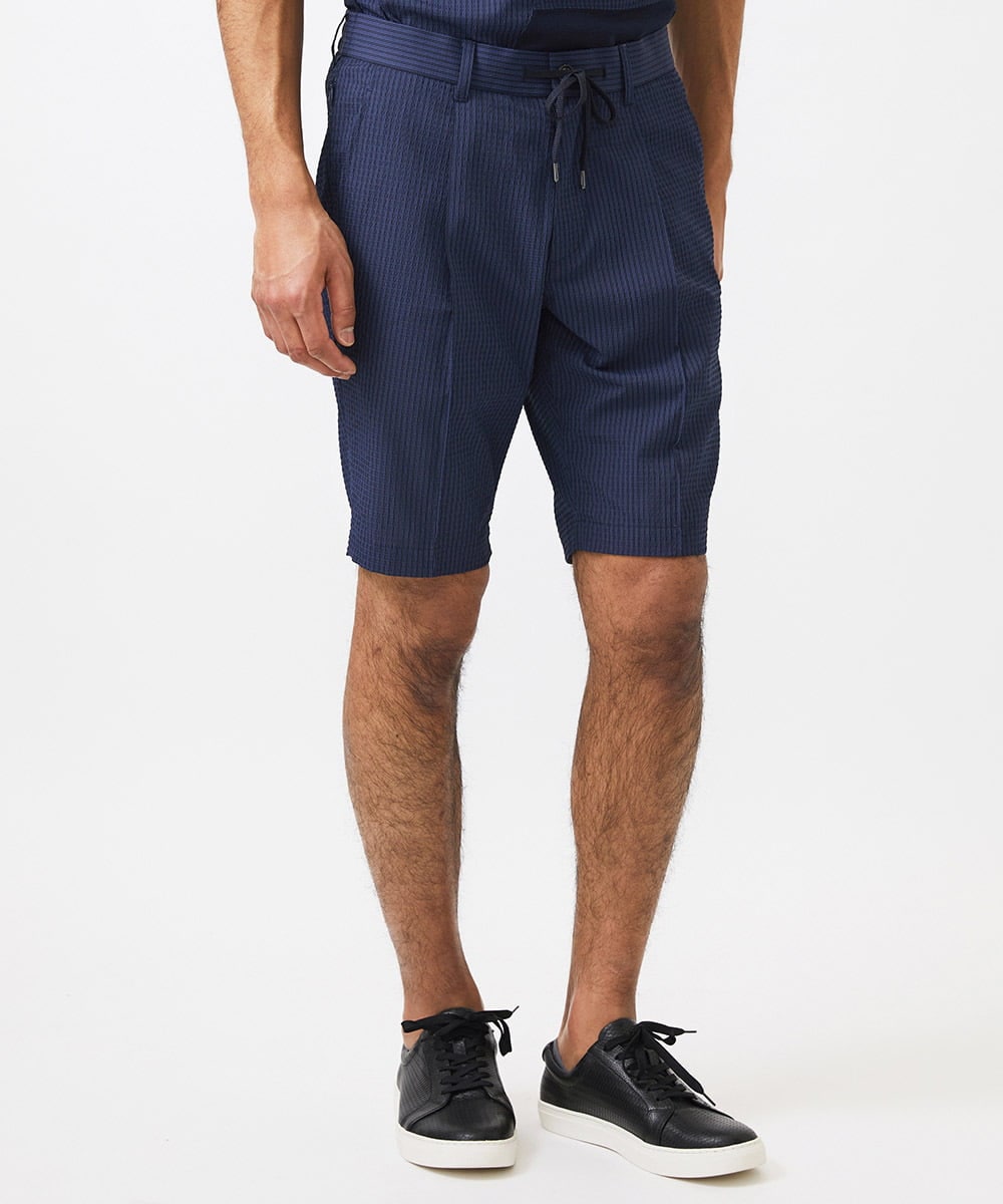 MNLJC65230 MICHEL KLEIN HOMME(ミッシェルクラン オム) ショート丈パンツ ネイビー