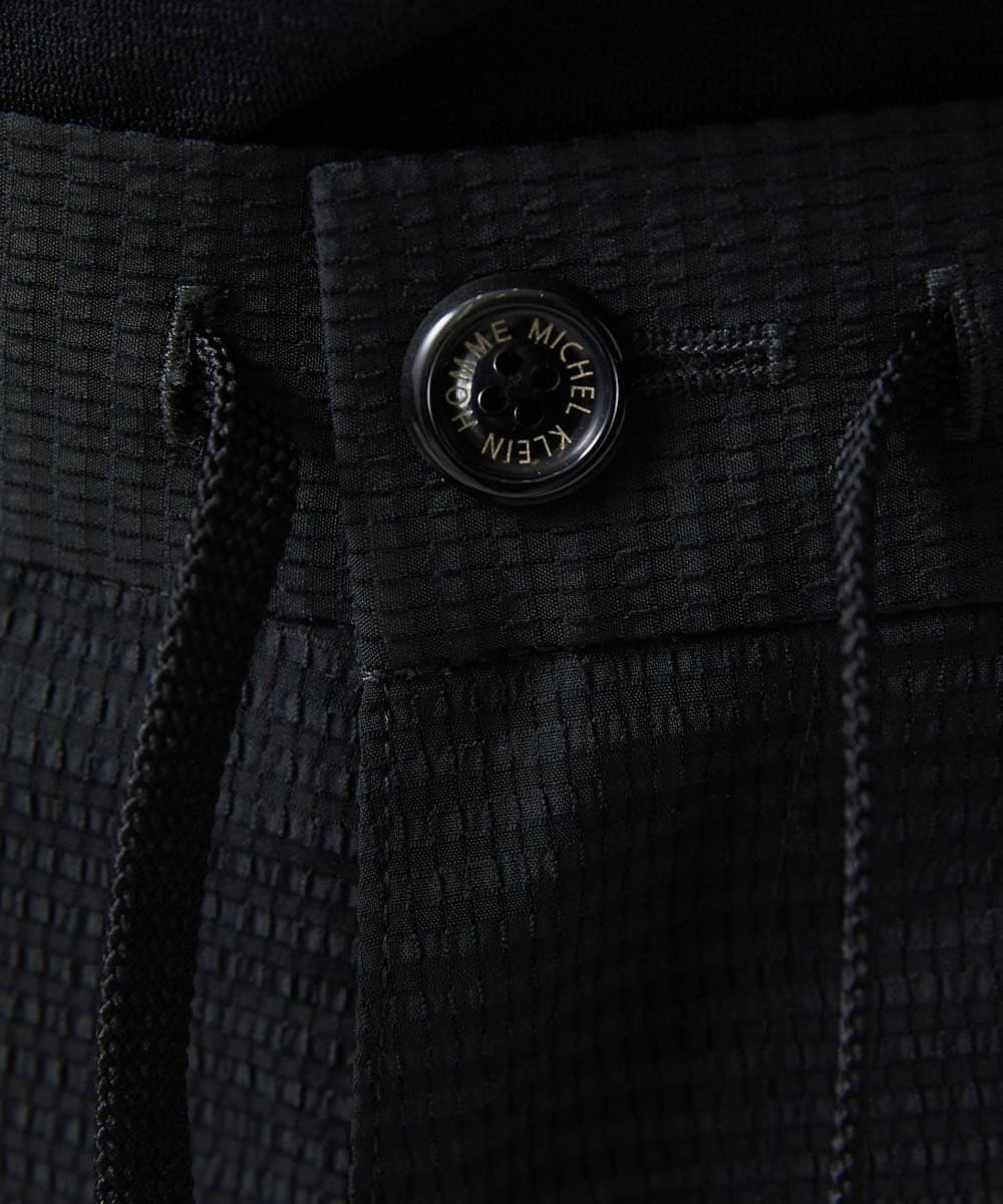 MNLJC65230 MICHEL KLEIN HOMME(ミッシェルクラン オム) ショート丈パンツ ブラック