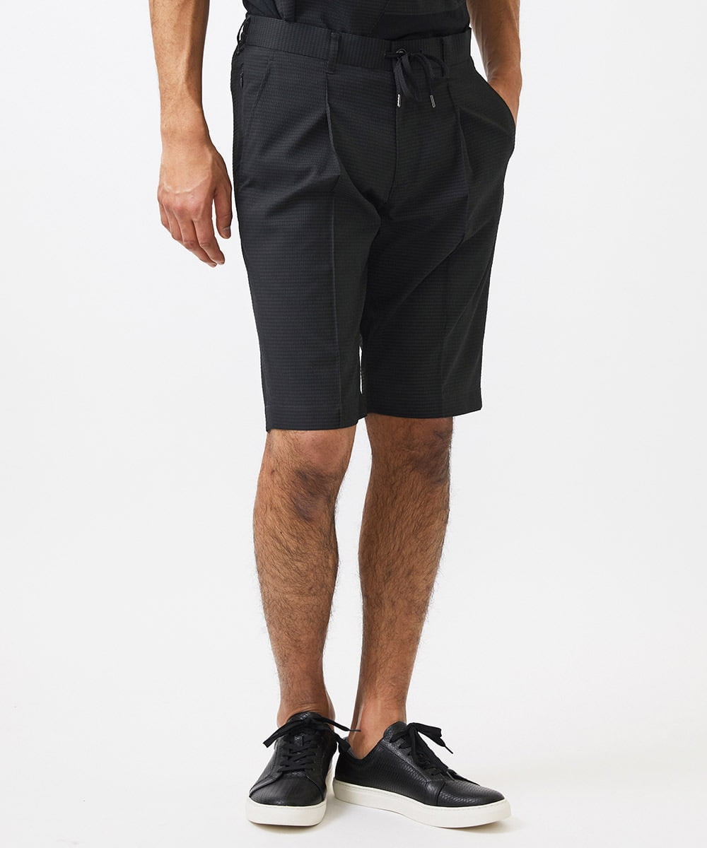 MNLJC65230 MICHEL KLEIN HOMME(ミッシェルクラン オム) ショート丈パンツ ブラック