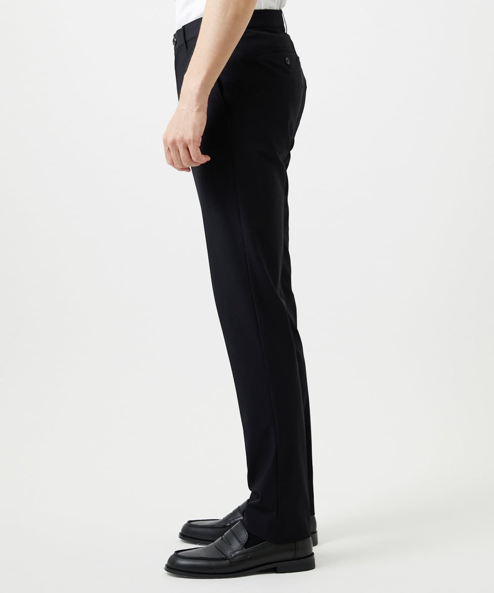 MNLJF01230 MICHEL KLEIN HOMME(ミッシェルクラン オム) 【セットアップ】トリコットメッシュスラックスジャケット ブラック