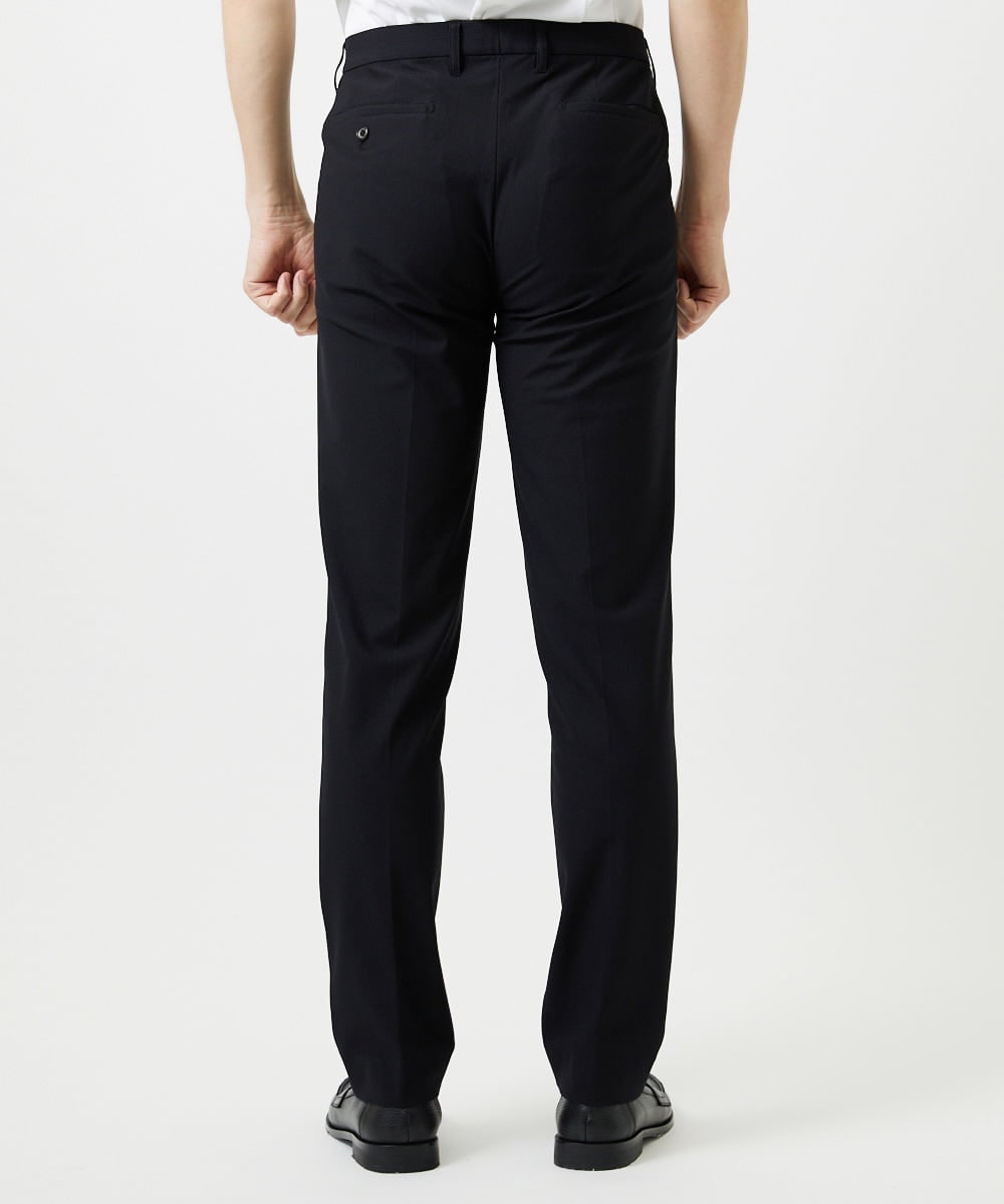 MNLJF01230 MICHEL KLEIN HOMME(ミッシェルクラン オム) 【セットアップ】トリコットメッシュスラックスジャケット ブラック