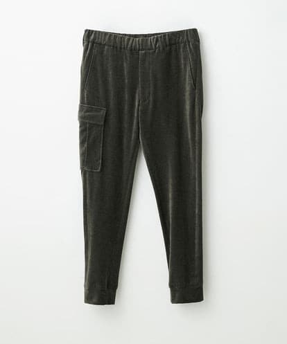 MNLJS07210 MICHEL KLEIN HOMME ベロアカーゴパンツ