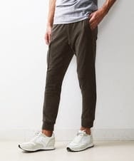MNLJS07210 MICHEL KLEIN HOMME(ミッシェルクラン オム) ベロアカーゴパンツ ベージュ(84)