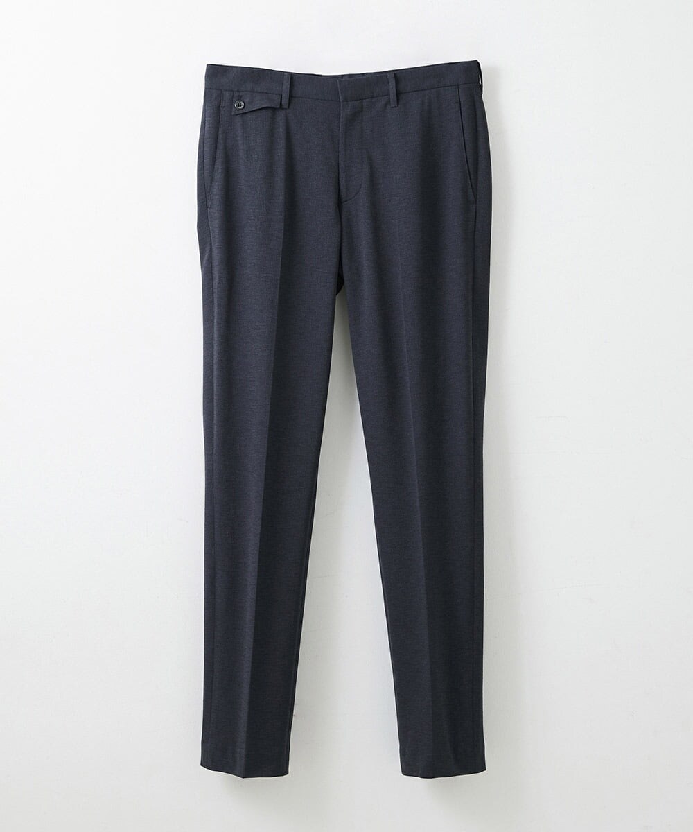 MNLJS14190 MICHEL KLEIN HOMME(ミッシェルクラン オム) 【2023年秋モデル】メッシュストレッチスラックスパンツ ダークグレー(93)