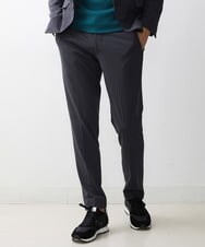 MNLJS14190 MICHEL KLEIN HOMME(ミッシェルクラン オム) 【2023年秋モデル】メッシュストレッチスラックスパンツ ダークグレー(93)