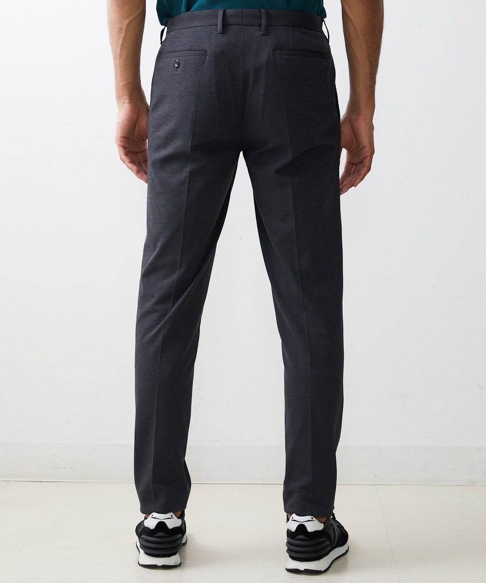 MNLJS14190 MICHEL KLEIN HOMME(ミッシェルクラン オム) 【2023年秋モデル】メッシュストレッチスラックスパンツ ダークグレー(93)