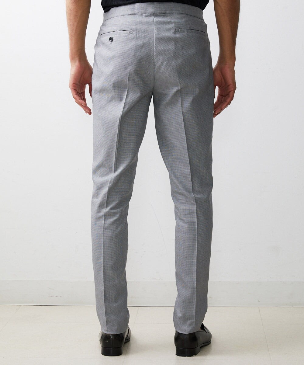 MNLJS38250 MICHEL KLEIN HOMME(ミッシェルクラン オム) スリムテーパードスラックスパンツ グレー(92)