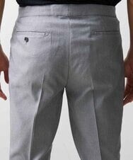MNLJS38250 MICHEL KLEIN HOMME(ミッシェルクラン オム) スリムテーパードスラックスパンツ グレー(92)