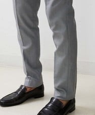 MNLJS38250 MICHEL KLEIN HOMME(ミッシェルクラン オム) スリムテーパードスラックスパンツ グレー(92)