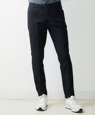 MNLJS38250 MICHEL KLEIN HOMME(ミッシェルクラン オム) スリムテーパードスラックスパンツ ブラック(94)