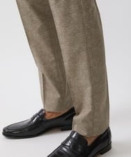MNLJX10230 MICHEL KLEIN HOMME(ミッシェルクラン オム) メッシュプリントスラックスパンツ ベージュ
