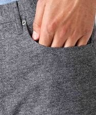 MNLJX11230 MICHEL KLEIN HOMME(ミッシェルクラン オム) メッシュプリントファイブポケットパンツ ダークグレー