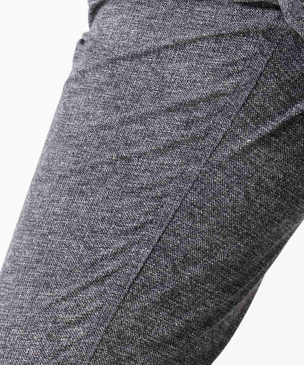 MNLJX11230 MICHEL KLEIN HOMME(ミッシェルクラン オム) メッシュプリントファイブポケットパンツ ダークグレー