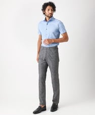 MNLJX11230 MICHEL KLEIN HOMME(ミッシェルクラン オム) メッシュプリントファイブポケットパンツ ダークグレー