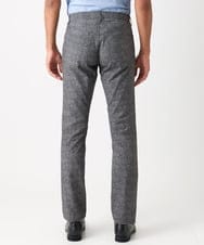 MNLJX11230 MICHEL KLEIN HOMME(ミッシェルクラン オム) メッシュプリントファイブポケットパンツ ダークグレー