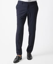 MNLJX31190 MICHEL KLEIN HOMME(ミッシェルクラン オム) ストレッチスラックスパンツ セットアップ ネイビー