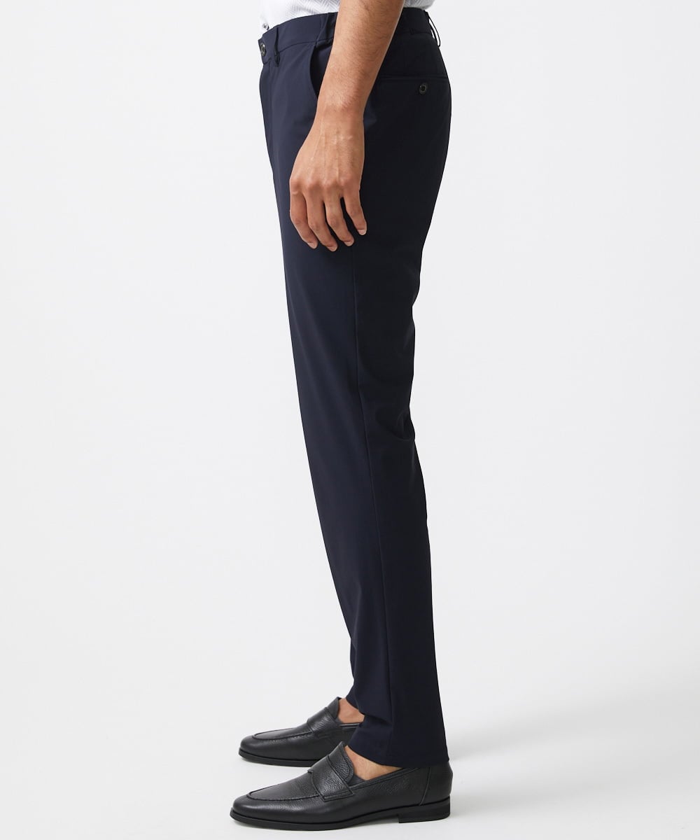 MNLJX31190 MICHEL KLEIN HOMME(ミッシェルクラン オム) ストレッチスラックスパンツ セットアップ ネイビー