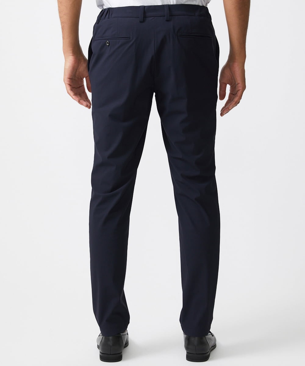 MNLJX31190 MICHEL KLEIN HOMME(ミッシェルクラン オム) ストレッチスラックスパンツ セットアップ ネイビー