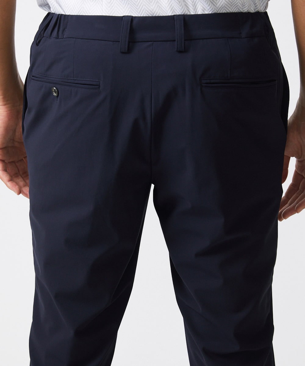 MNLJX31190 MICHEL KLEIN HOMME(ミッシェルクラン オム) ストレッチスラックスパンツ セットアップ ネイビー
