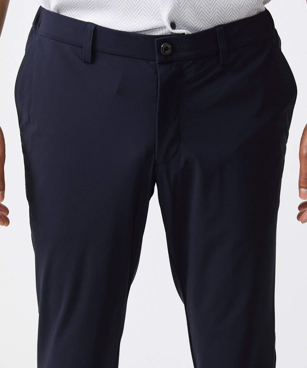 MNLJX31190 MICHEL KLEIN HOMME(ミッシェルクラン オム) ストレッチスラックスパンツ セットアップ ネイビー