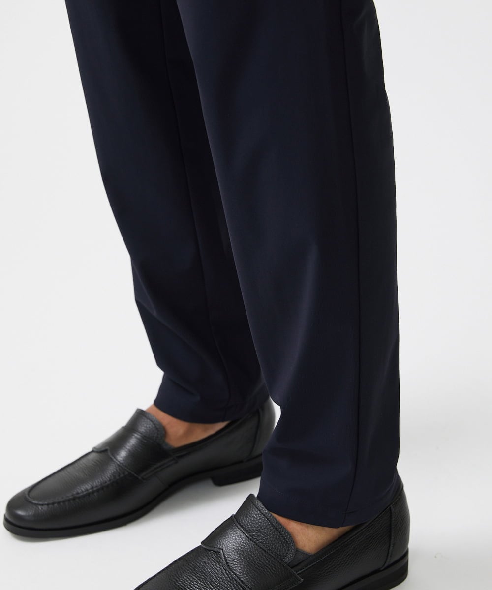 MNLJX31190 MICHEL KLEIN HOMME(ミッシェルクラン オム) ストレッチスラックスパンツ セットアップ ネイビー