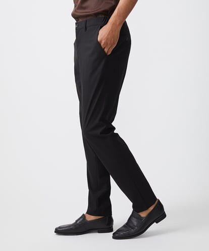 MICHEL KLEIN HOMME(ミッシェルクランオム) ストレッチスラックスパンツ セットアップ ブラック/黒 51