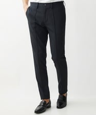 MNLJX51200 MICHEL KLEIN HOMME(ミッシェルクラン オム) ストレッチスラックスパンツ ブラック