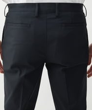 MNLJX51200 MICHEL KLEIN HOMME(ミッシェルクラン オム) ストレッチスラックスパンツ ブラック