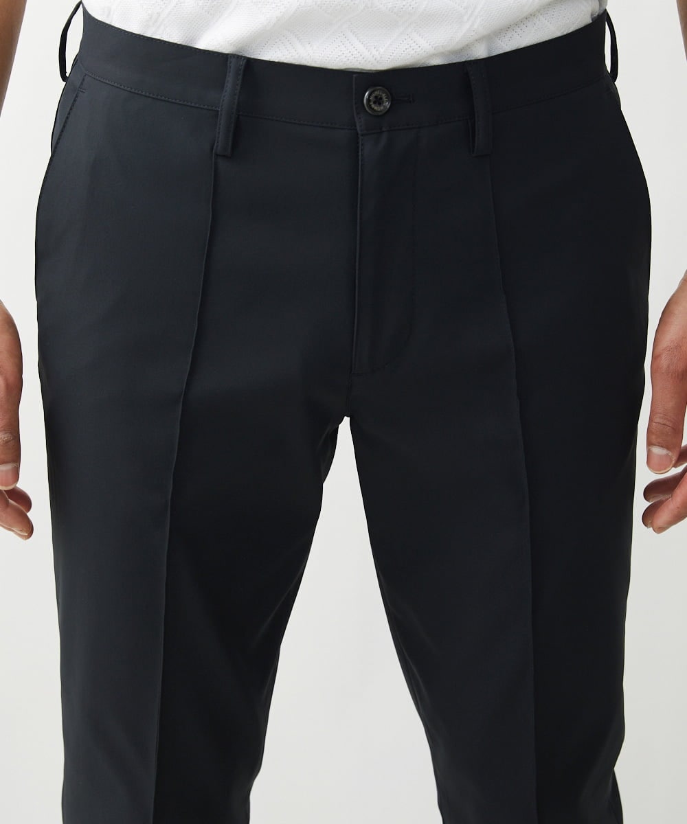 MNLJX51200 MICHEL KLEIN HOMME(ミッシェルクラン オム) ストレッチスラックスパンツ ブラック