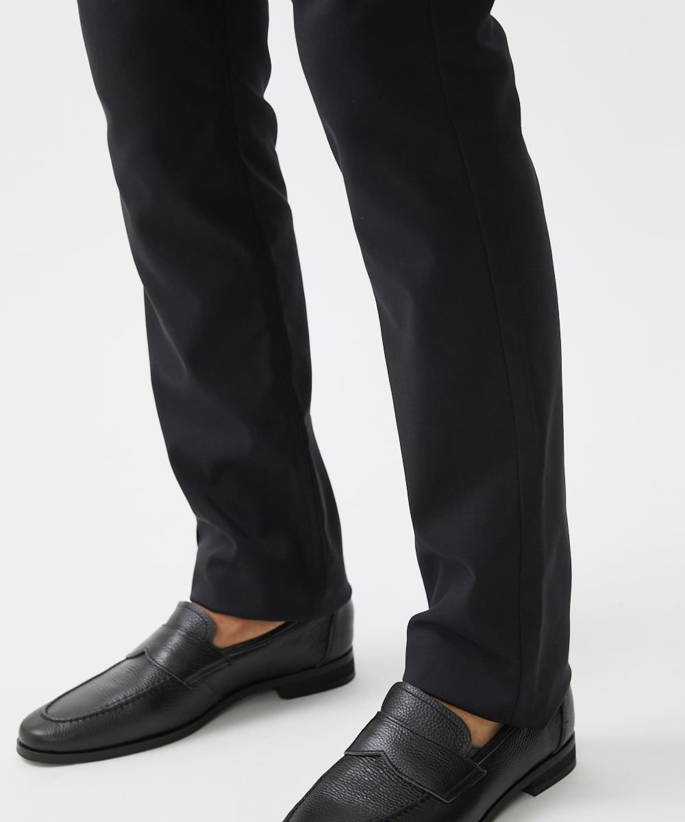 MNLJX65230 MICHEL KLEIN HOMME(ミッシェルクラン オム) ベーシックファイブポケットパンツ ブラック