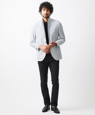 MNLJX65230 MICHEL KLEIN HOMME(ミッシェルクラン オム) ベーシックファイブポケットパンツ ブラック