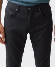 MNLJX65230 MICHEL KLEIN HOMME(ミッシェルクラン オム) ベーシックファイブポケットパンツ ブラック