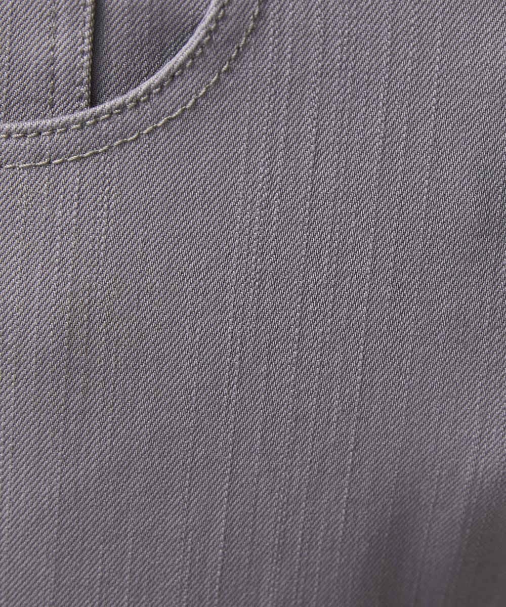 MNLTB50170 MICHEL KLEIN HOMME(ミッシェルクラン オム) プレビアシャンブレー5ポケットパンツ 撥水 グレー
