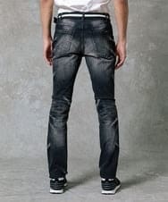 MNLTP21270 MICHEL KLEIN HOMME(ミッシェルクラン オム) ブラックオーシャンデニムパンツ ブラック