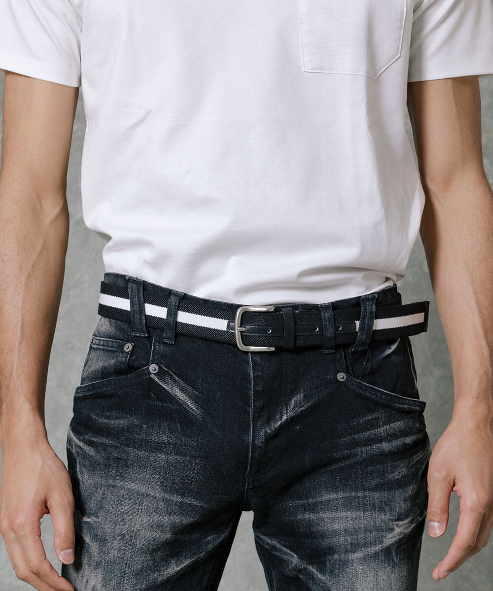 MNLTP21270 MICHEL KLEIN HOMME(ミッシェルクラン オム) ブラックオーシャンデニムパンツ ブラック
