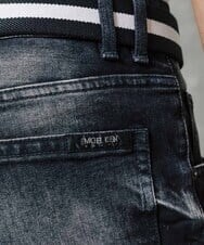 MNLTP21270 MICHEL KLEIN HOMME(ミッシェルクラン オム) ブラックオーシャンデニムパンツ ブラック