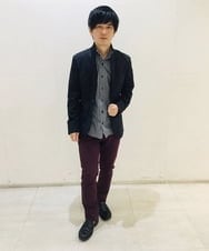 MNLTP50170 MICHEL KLEIN HOMME(ミッシェルクラン オム) 【2022年モデル】プレビアベーシックパンツ パープル(78)