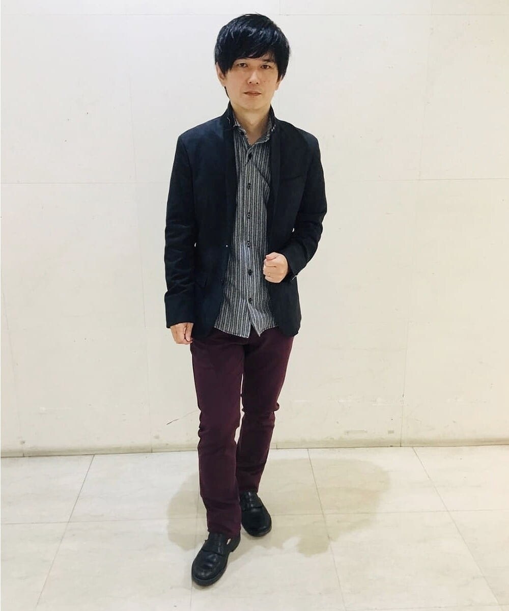 MNLTP50170 MICHEL KLEIN HOMME(ミッシェルクラン オム) 【2022年モデル】プレビアベーシックパンツ パープル(78)