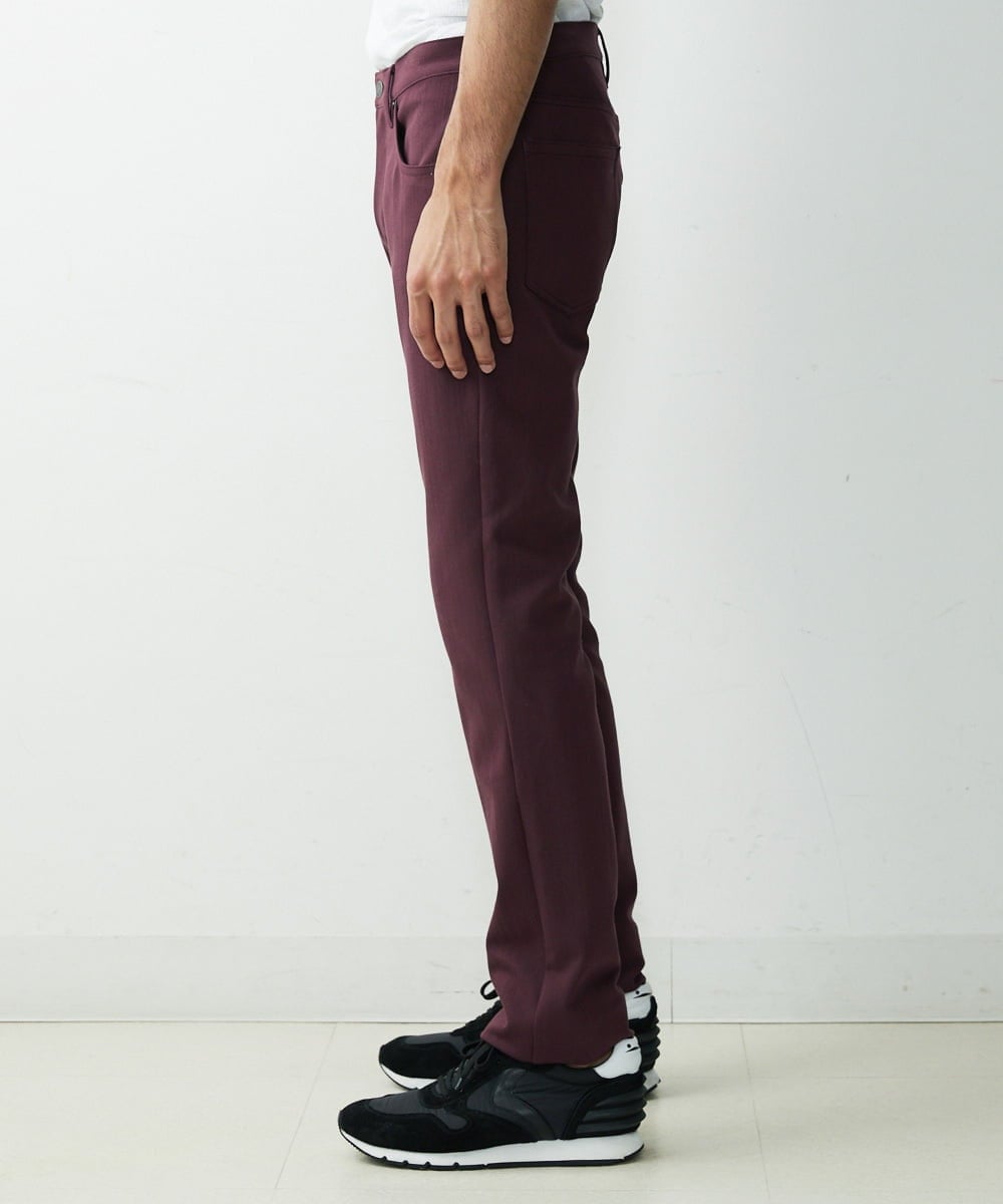 MNLTP50170 MICHEL KLEIN HOMME(ミッシェルクラン オム) 【2022年モデル】プレビアベーシックパンツ パープル(78)