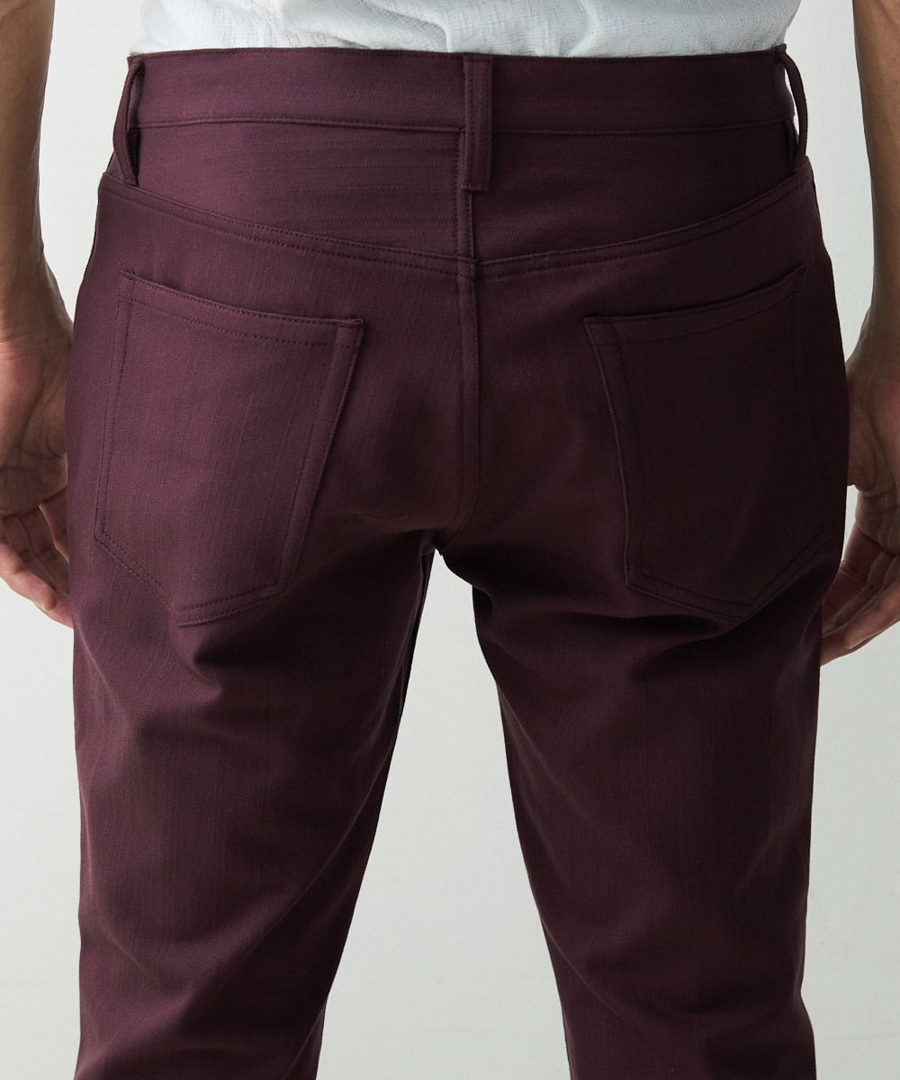 MNLTP50170 MICHEL KLEIN HOMME(ミッシェルクラン オム) 【2022年モデル】プレビアベーシックパンツ パープル(78)