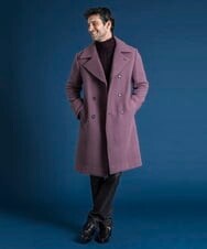 MNLTP50170 MICHEL KLEIN HOMME(ミッシェルクラン オム) 【2022年モデル】プレビアベーシックパンツ ブラウン(87)