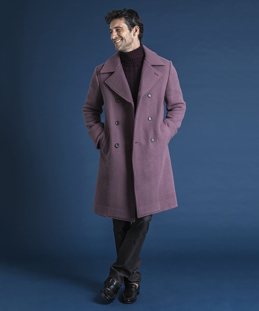 MNLTP50170 MICHEL KLEIN HOMME(ミッシェルクラン オム) 【2022年モデル】プレビアベーシックパンツ ブラウン(87)