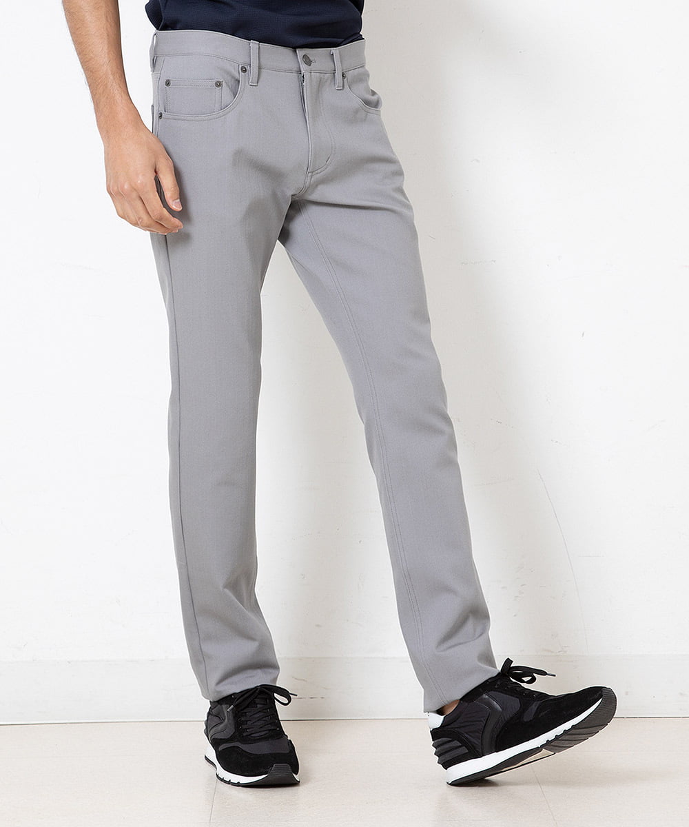 MNLTP50170 MICHEL KLEIN HOMME(ミッシェルクラン オム) 【2022年モデル】プレビアベーシックパンツ グレー(92)