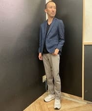 MNLTP50170 MICHEL KLEIN HOMME(ミッシェルクラン オム) 【2022年モデル】プレビアベーシックパンツ グレー(92)